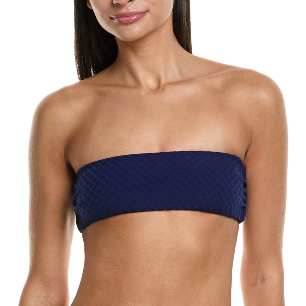 Mara Hoffman Abigail Tie Back Bandeau Bikini Top